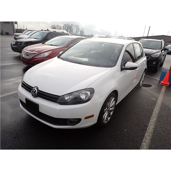 2012 Volkswagen Golf RUNS WITH MECHANICAL PROBLEMS
