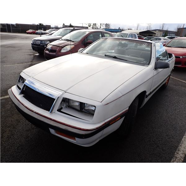 1989 Chrysler LeBaron