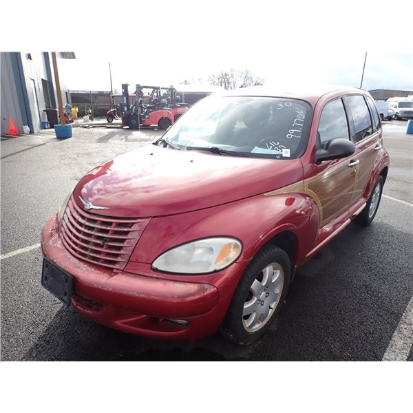 2005 Chrysler PT Cruiser RUNS WITH MECHANICAL PROBLEMS