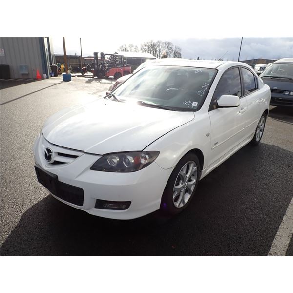 2007 Mazda Mazda3 RUNS WITH MECHANICAL PROBLEMS