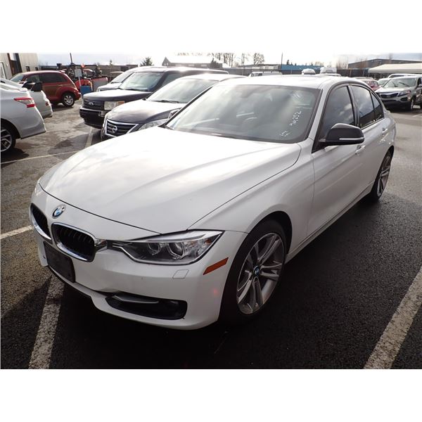 2013 BMW 328xi RUNS WITH MECHANICAL PROBLEMS