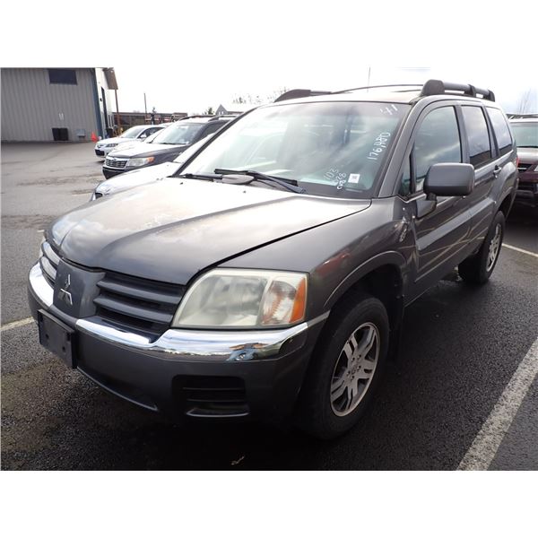 2004 Mitsubishi Endeavor RUNS WITH MECHANICAL PROBLEMS