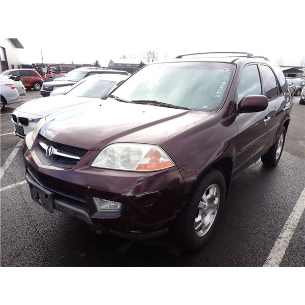 2001 Acura MDX RUNS WITH MECHANICAL PROBLEMS