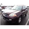 Image 1 : 2001 Acura MDX RUNS WITH MECHANICAL PROBLEMS