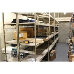 5 bays of heavy duty ez rect storage racking