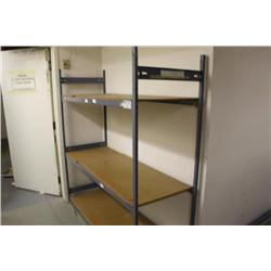 single bay of ez rect storage racking