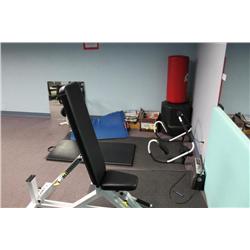 remaining contents of fitness room