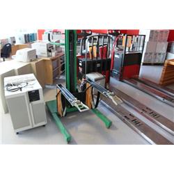 500 lb. hydraulic drum lifter