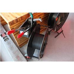 banding cart with contents