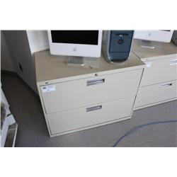 2 drw. lateral file cabinet