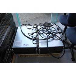 2 apc rack mount ups units