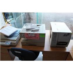 label maker, fax and scanner