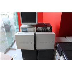 pallet of computer equipment