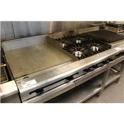 raven range griddle and 4 burner cooktop with