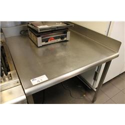 4' s.s. kitchen stand