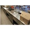 Image 1 : large s.s. heated service counter