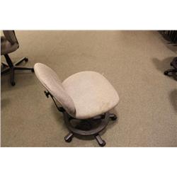 grey drafting / engineering stool