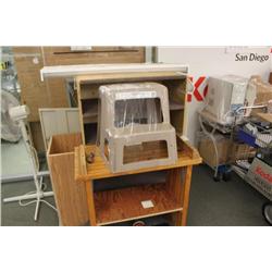 misc. carts and contents