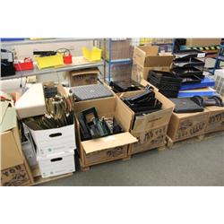 large lot of office supplies