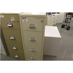fire king 4 drw. legal fire proof file cabinet