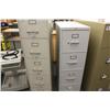 Image 1 : misc. office furniture, 4 file cabinets, rack,