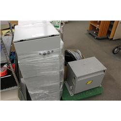 lot of emergency shut offs