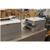 Image 2 : 3 hp laser printers and panasonic fax machine