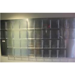 wall mount literature rack