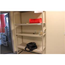 section of ez rect storage racking