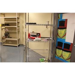 section of ss metro racking