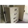 Image 1 : fire proof 4 drw. lateral file cabinet