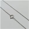 Image 4 : STERLING SILVER NATURAL DIAMOND (0.03CT) PENDANT WITH STERLING SILVER CHAIN, W/A $190.00. DIAMOND IS
