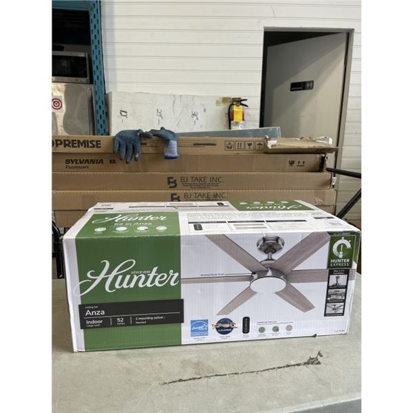 HUNTER ANZA 52 INCH INTERIOR FAN
