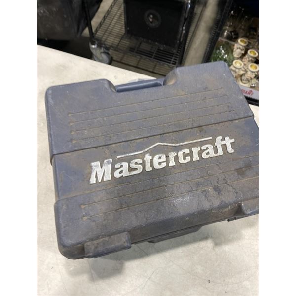 MASTERCRAFT DRILL W/ ACCESSORIES AND BITS