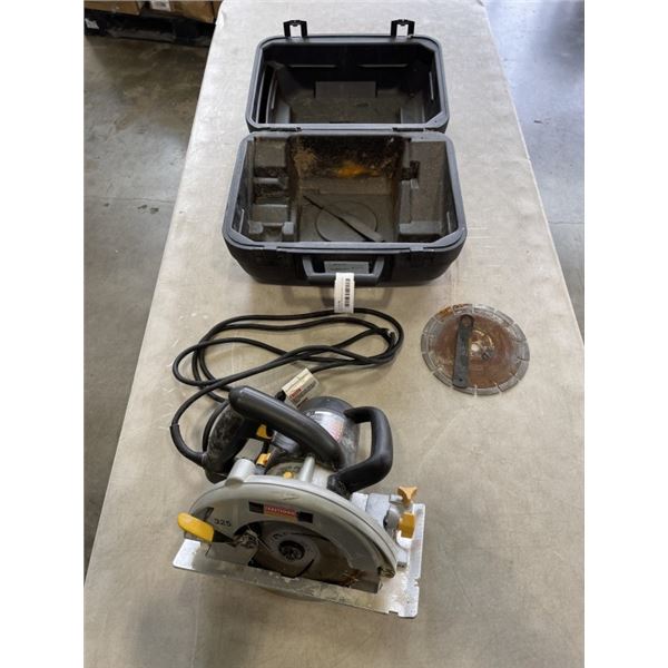 CRAFTSMAN PROFESSIONAL 7 1/4 INCH CIRCULAR SAW WITH CASE
