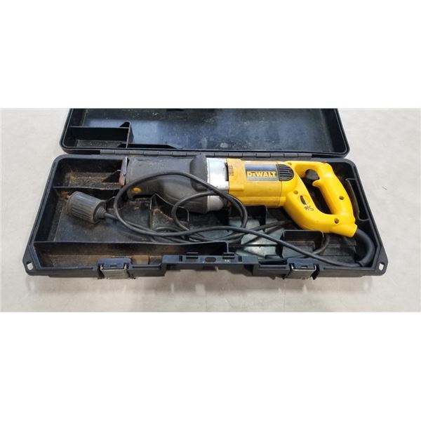 DEWALT SAWZALL IN CASE