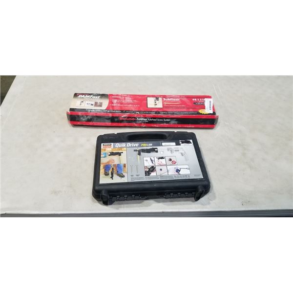 SIMPSONS QUICK DRIVE NAILER AND NAILS