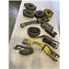 Image 1 : 5 HEAVY DUTY RATCHET STRAPS IN CRATE