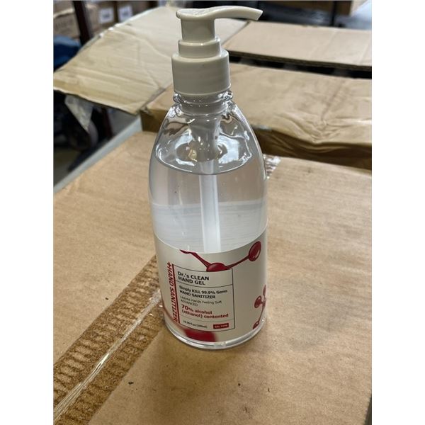 2 CASES OF HAND SANITIZER, PUMP BOTTLES