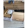 Image 1 : IKEA DEJSA LIGHT AND WOODEN BREAD BOX