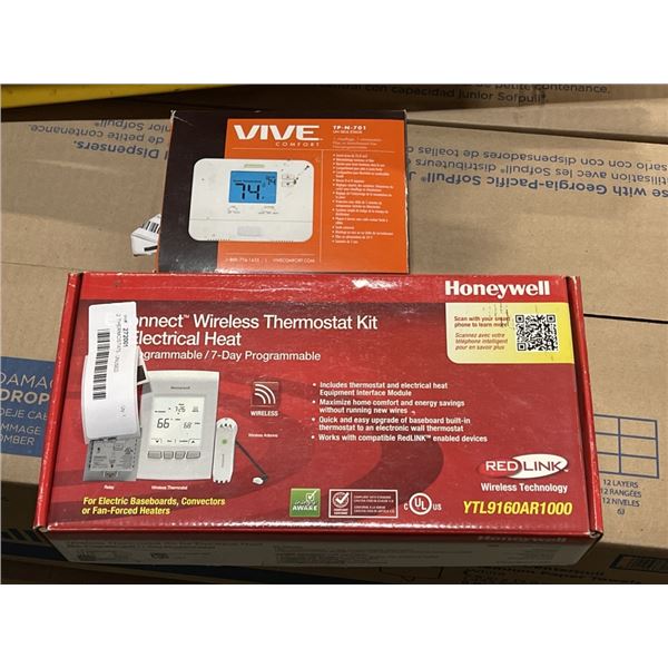 2 THERMOSTATS - UNUSED