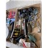 Image 3 : 2 TRAYS OF SHOP TOOLS AND HARDWARE ETC