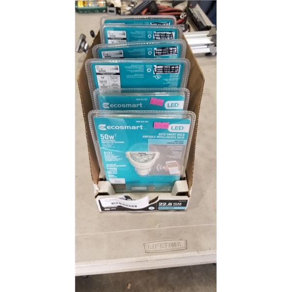 10 NEW ECOSMART 50W REPLACEMENT SMART BULBS