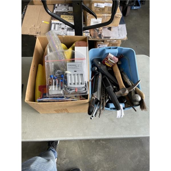 ASSORTED TOOLS AND SHOP SUPPLY
