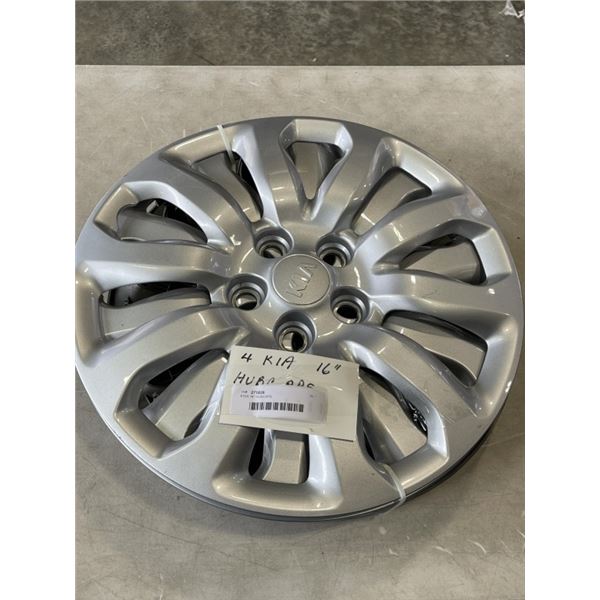4 KIA 16" HUBCAPS