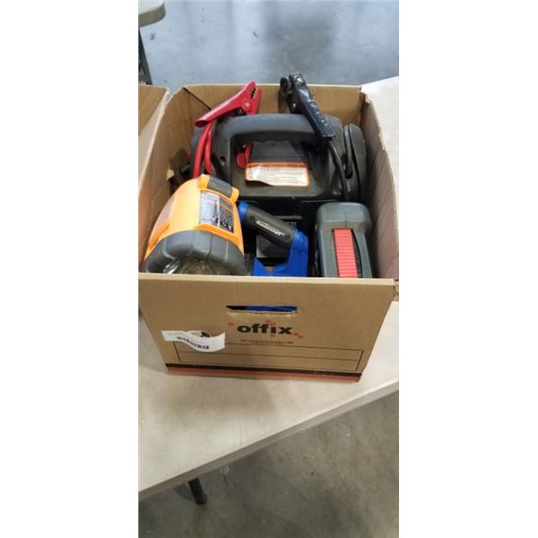 BOOSTER PACK AND INDUSTRIAL FLASHLIGHTS