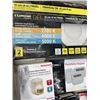 Image 2 : LOT OF POT LIGHTS, MOTION DETECTORS, KEYPADS, ETC