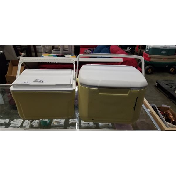 2 SMALL COOLERS