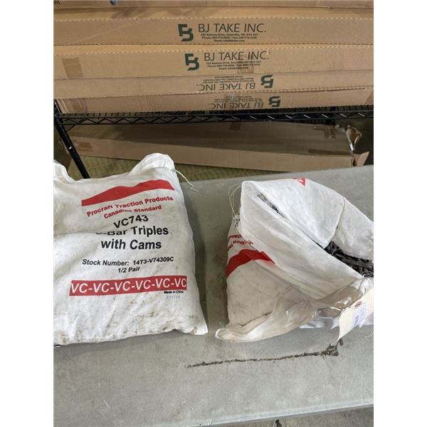 PAIR OF HEAVY DUTY TIRE CHAINS