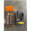 Image 4 : 2 NEW FLASHLIGHTS - LED MULTIFUNCTIONAL LIGHT AND SUPERFIRE TH04, RETAIL $40 EACH